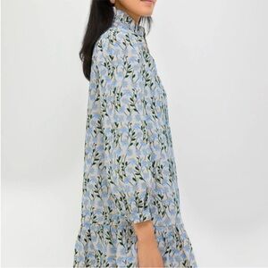 Tuckernuck Blue Daisy Embroidered Palmerston Dress